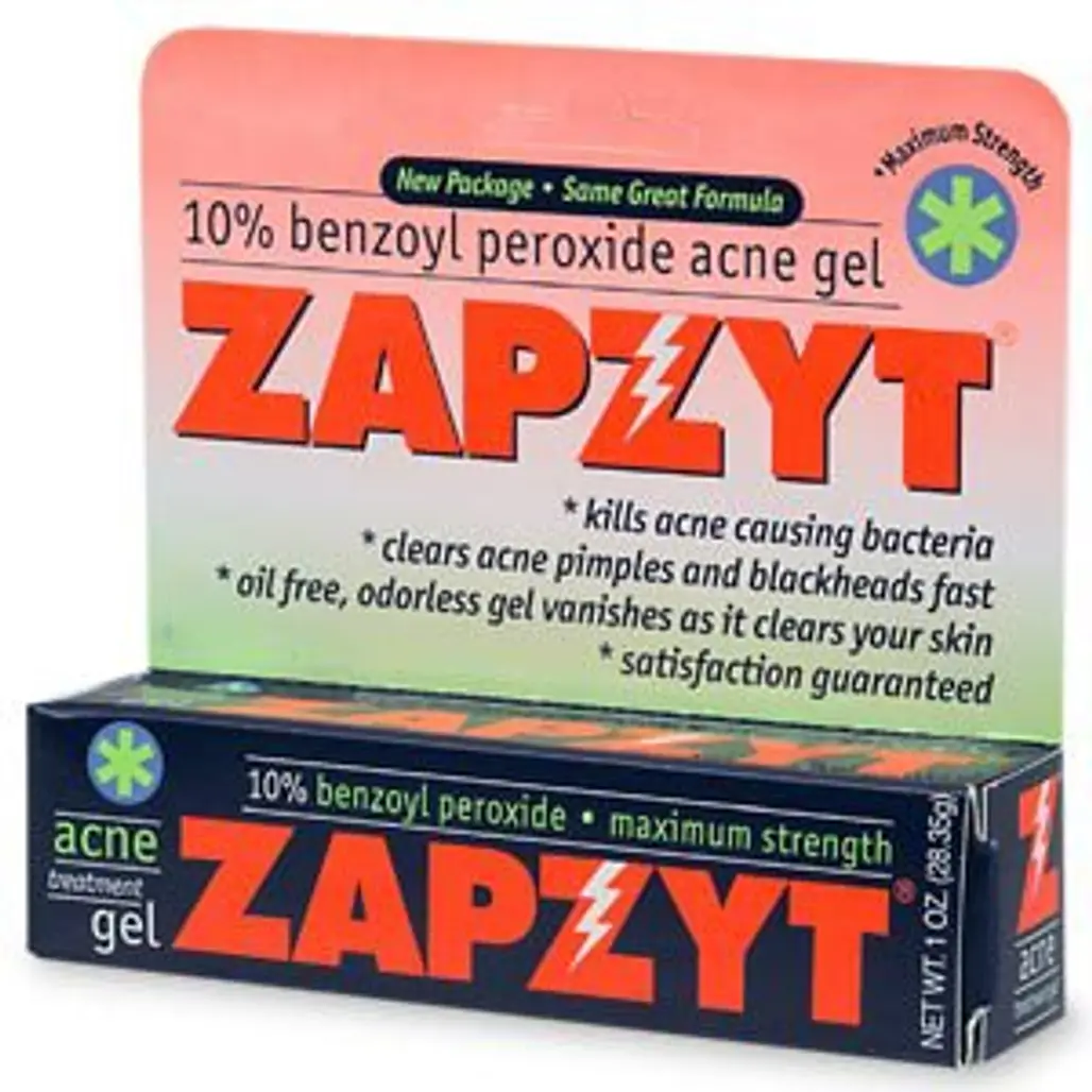 10% Benzoyl Peroxide Acne Treatment Gel by Zapzyt ...