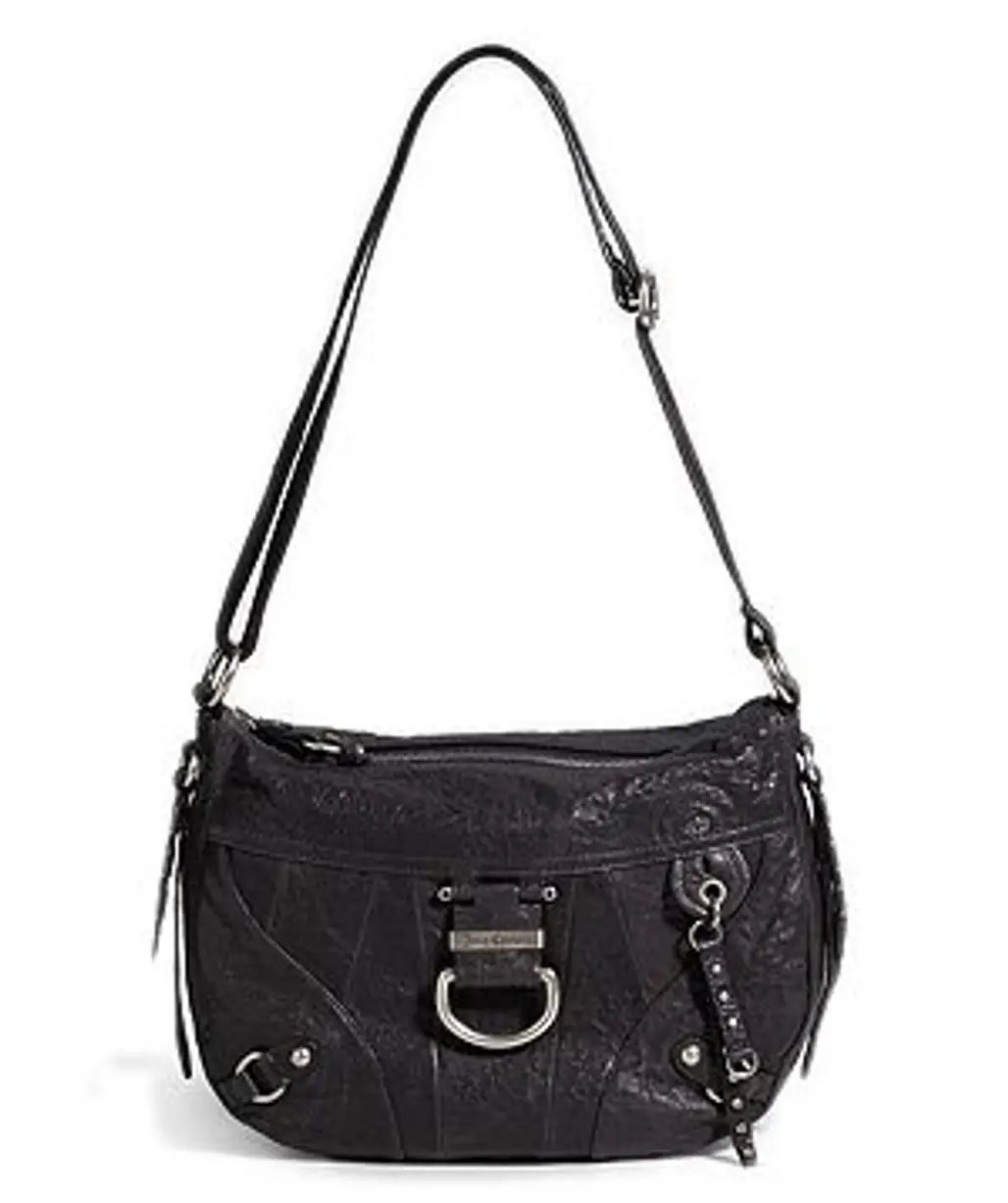 Juicy Couture Park Leather Messenger Bag