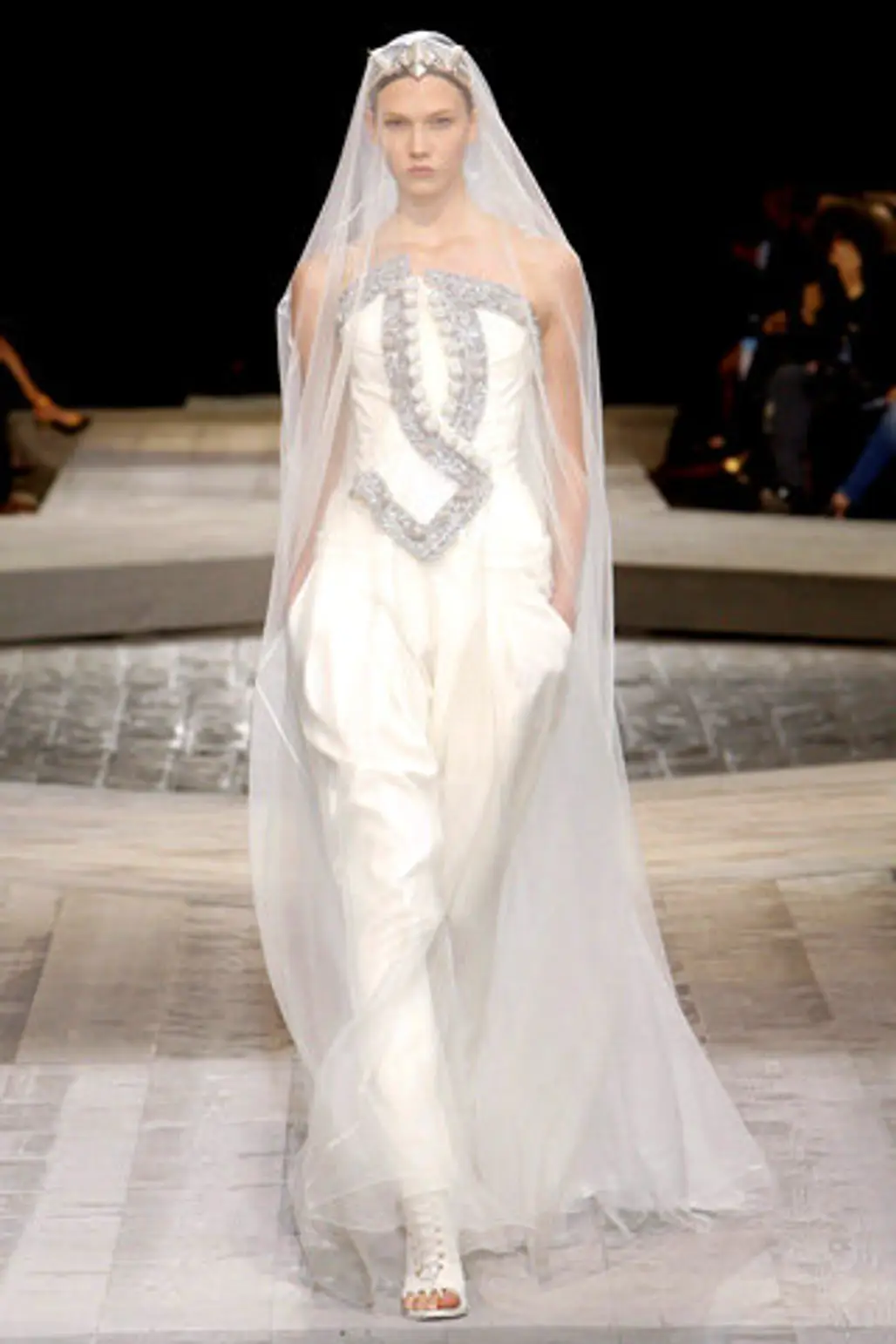 Edgy Givenchy’s Wedding Dress