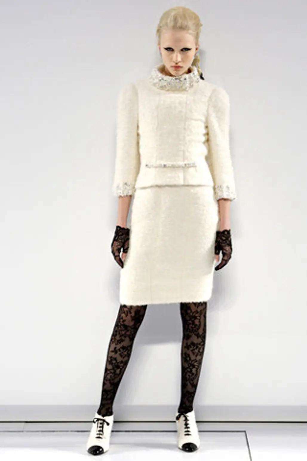 Chic Chanel Wedding Suit from Moscow Collection
