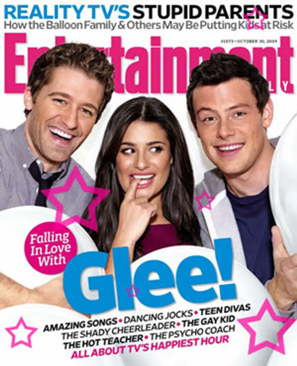 Cast of Glee for Entertainment Weekly