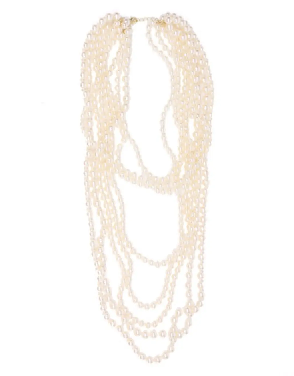 Multi Row Pearl Necklace by ASOS