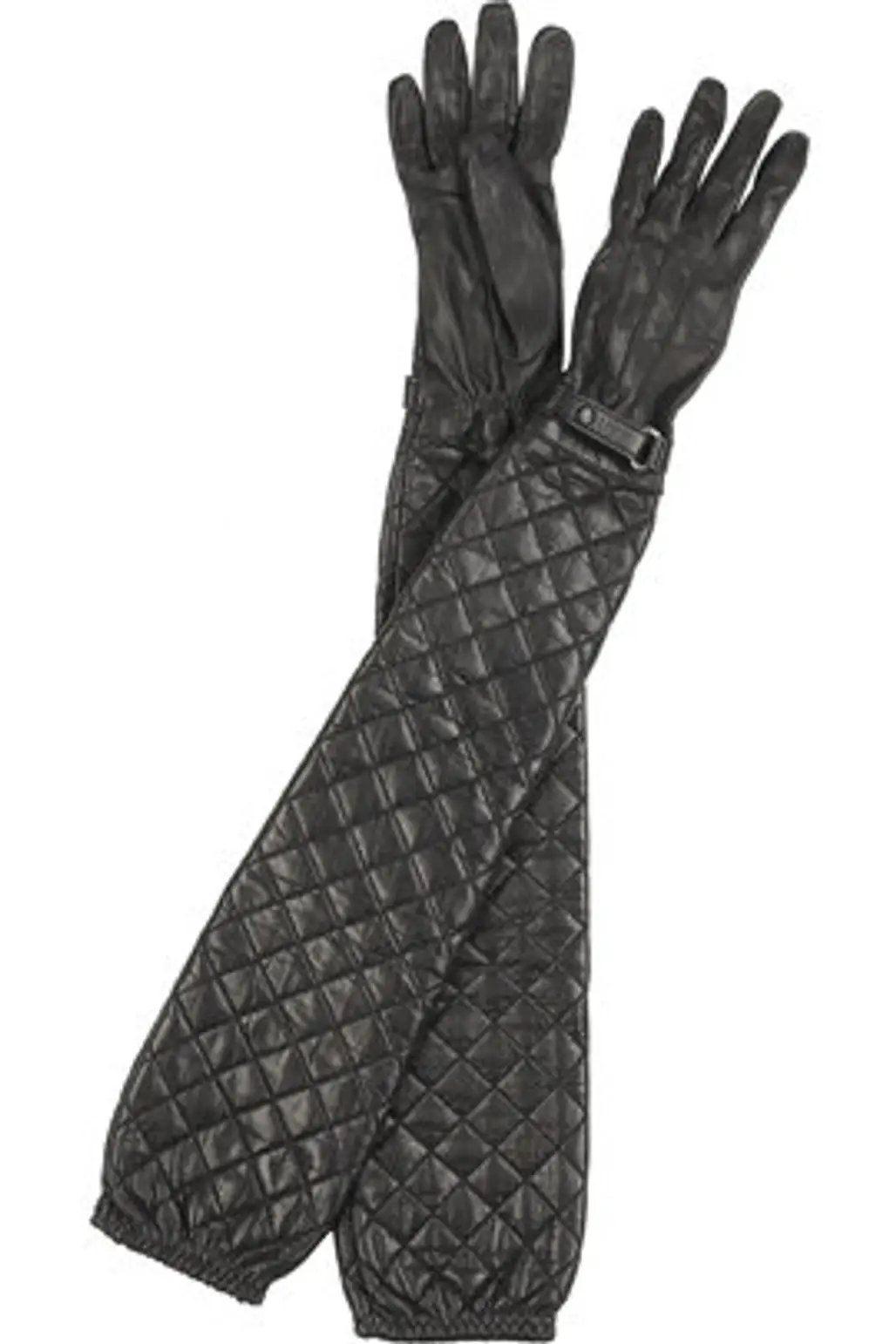 Phi Long Quilted Leather Gloves