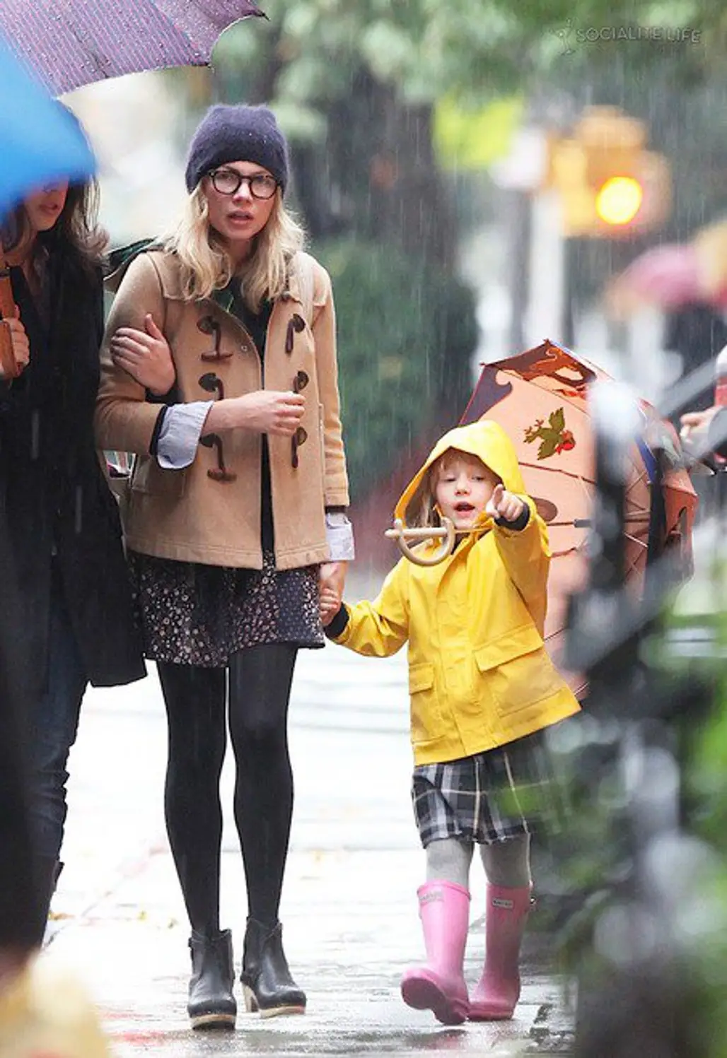 Michelle and Matilda Make a Rainy Day Less Dreary
