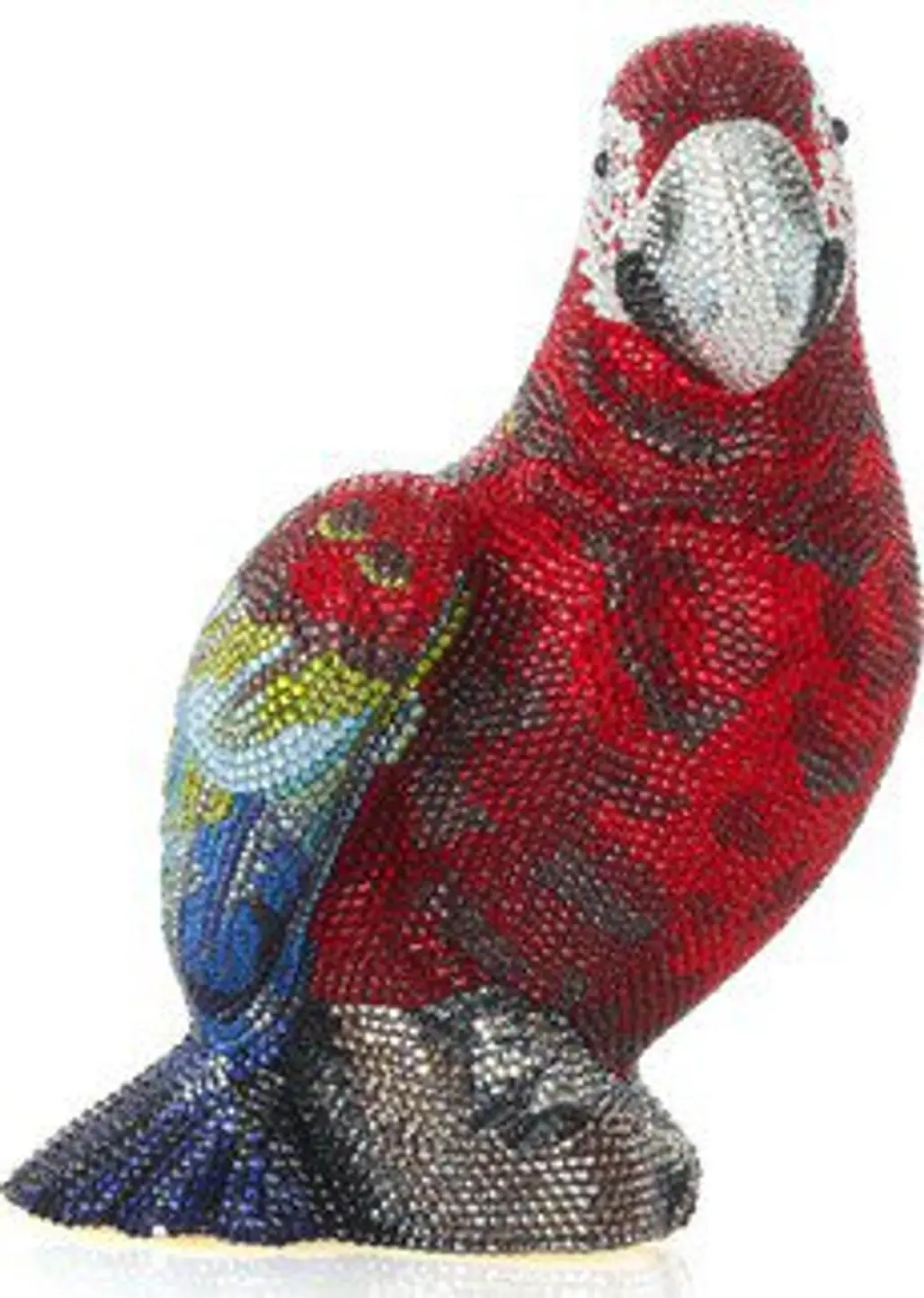 Judith Leiber Crystal Embellished Parrot Clutch