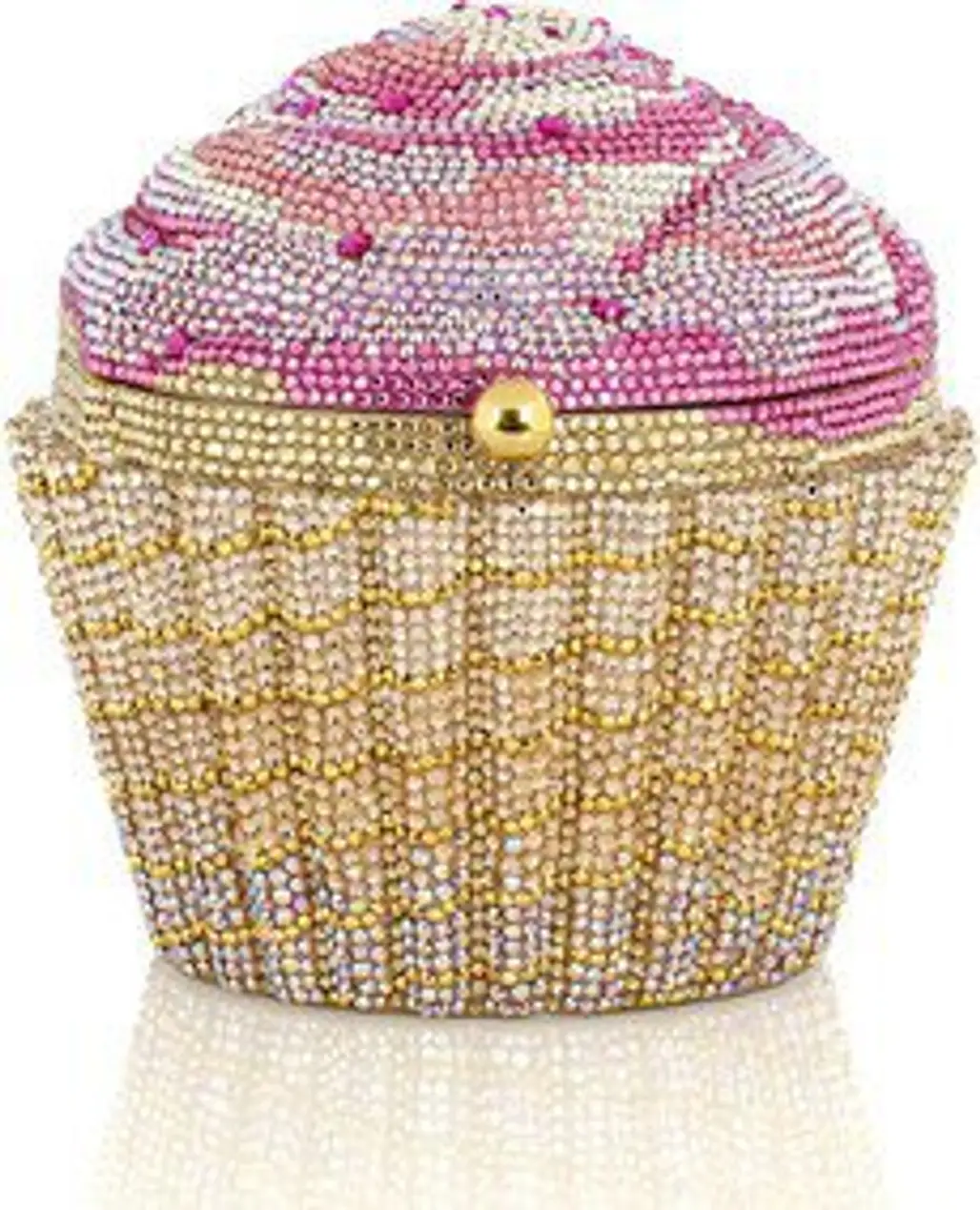 Judith Leiber Cupcake Crystal Embellished Clutch