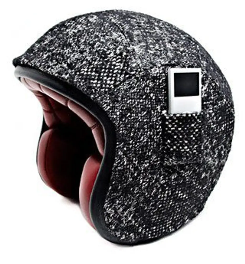 Karl Lagerfeld. Atelier Ruby for Karl Lagerfeld Tweed Helmet