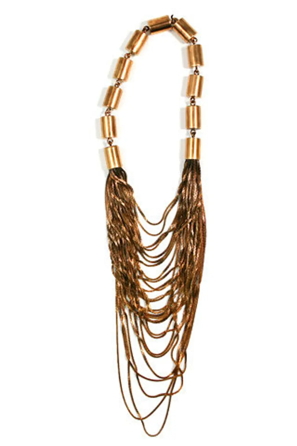 Martin Grant. Plated Gold Maud Necklace