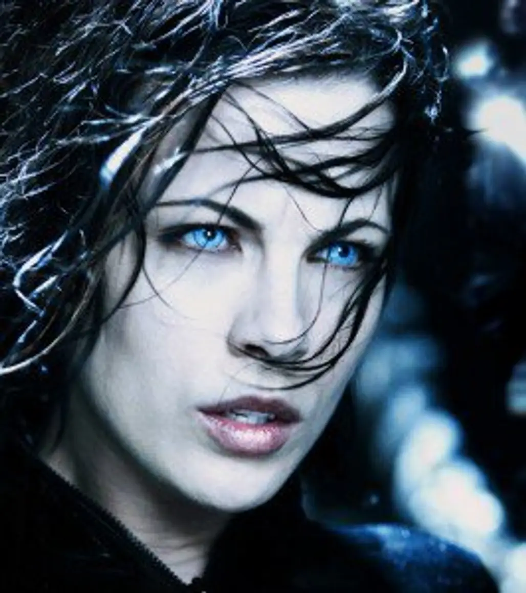 Kate Beckinsale as Selene in Underworld & Underworld:Evolution