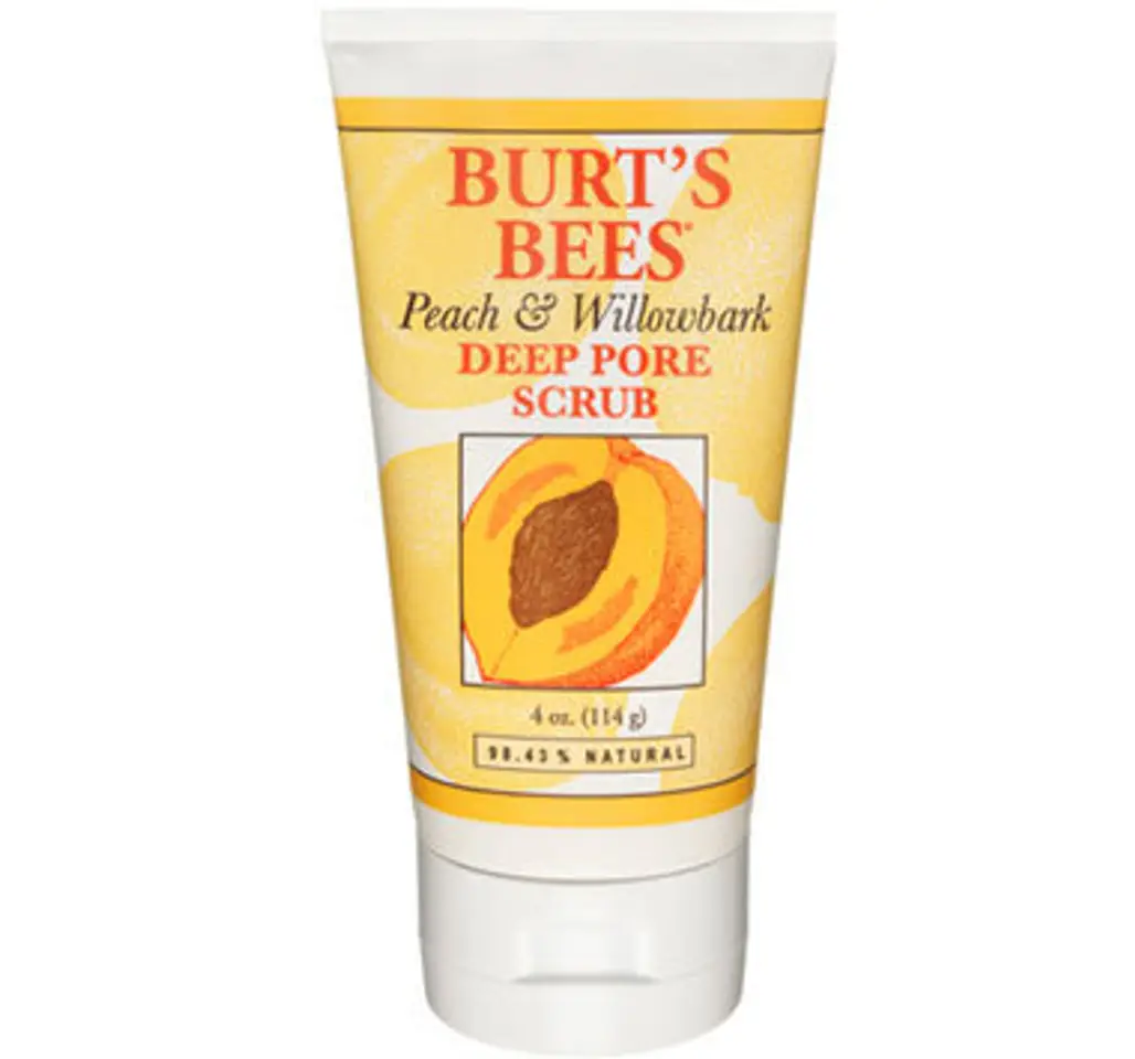 Burt’s Bees Peach and Willowbark Deep Pore Scrub