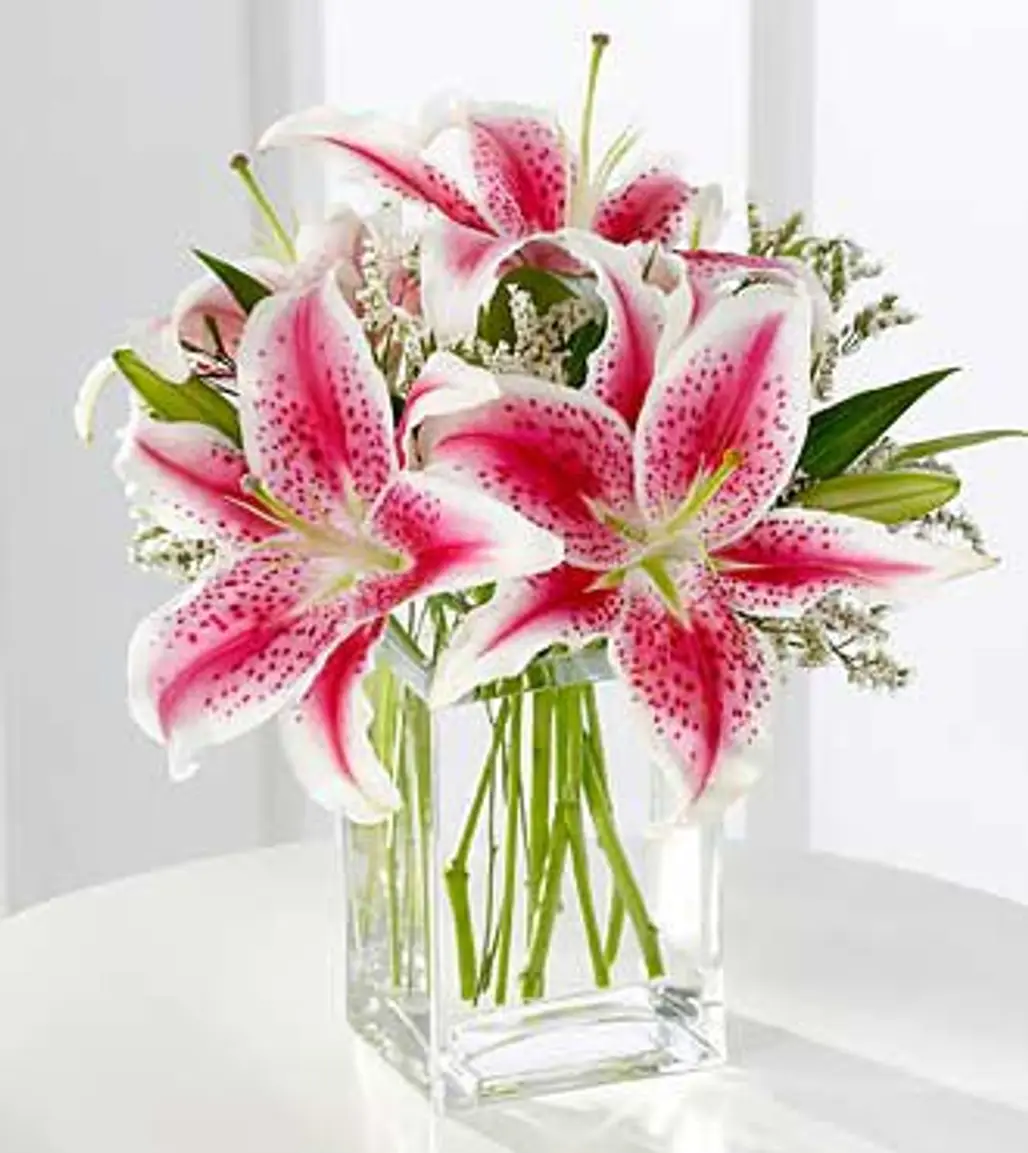 The FTD Pink Lily Bouquet