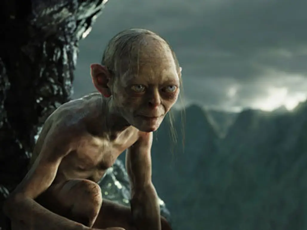 Andy Serkis as Gollum in “the Lord of the Rings” (2001)