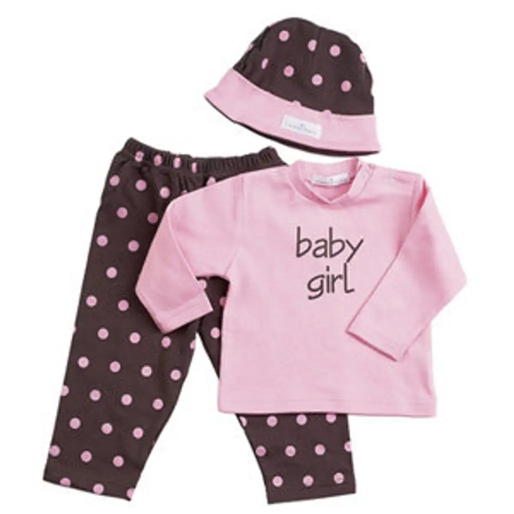 Baby Girl Chocolate & Pink Gift Set