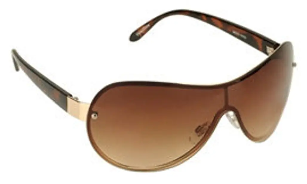 Aeropostale Rhinestone Shield Sunglasses