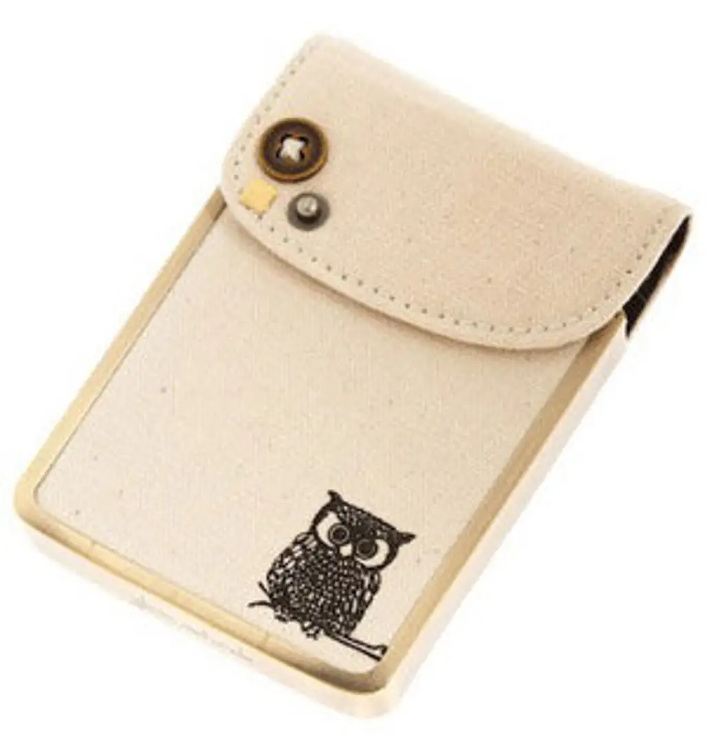 Owl Contact You Card Holder