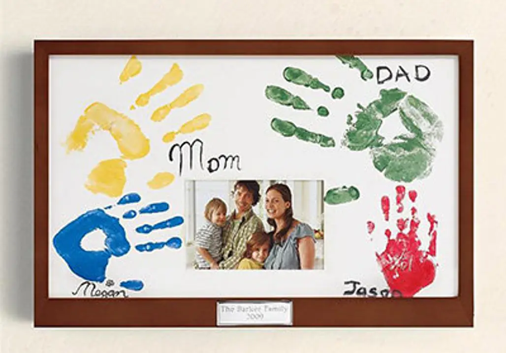 Family Handprint Frame