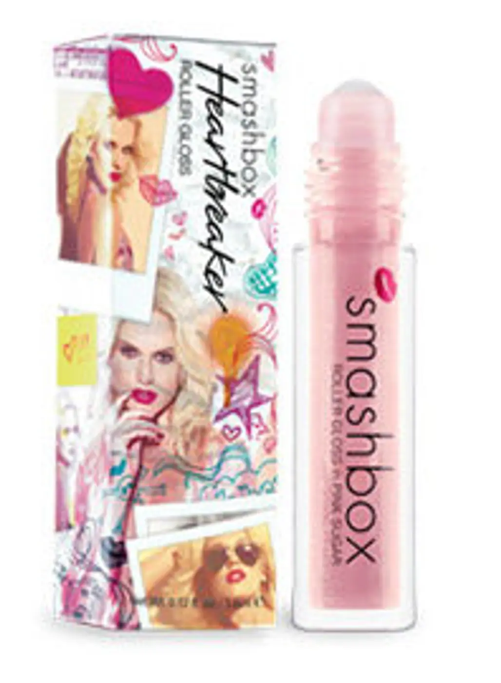 Smashbox Heartbreaker Rollerball Lip Gloss “Pink Sugar”