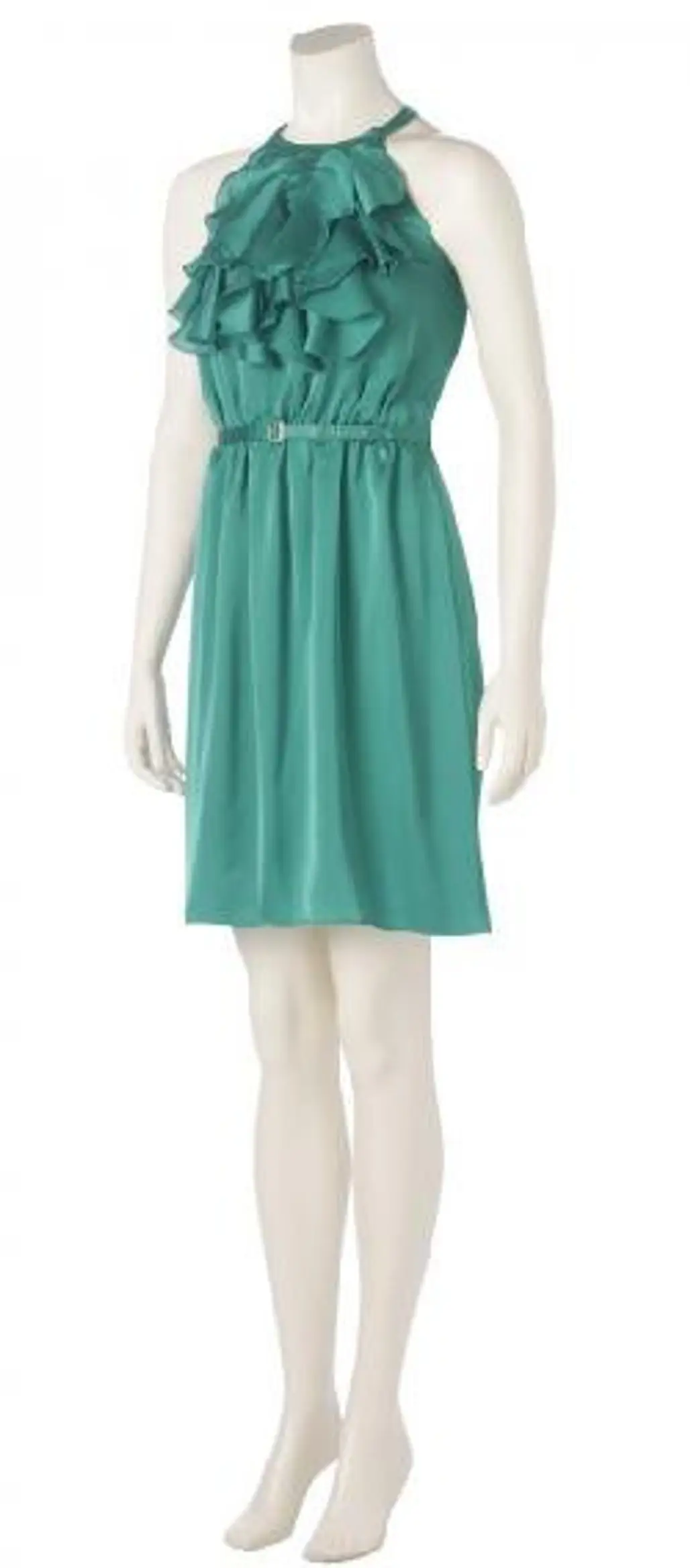 Green Ruffled Dress from the Limited - $89.50