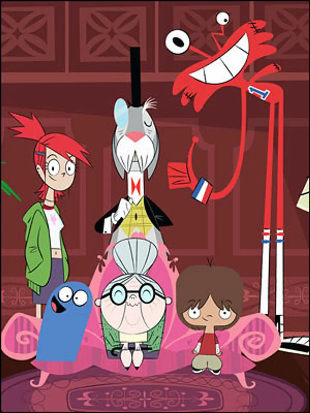 The Fosters from “Foster’s Home for Imaginary Friends”