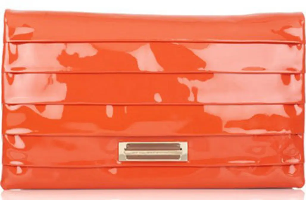 Anya Hindmarch “Byron” Patent Leather Clutch