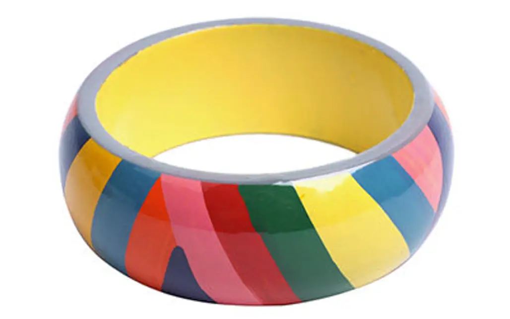 French Connection Bright Multi-Coloured Bangle