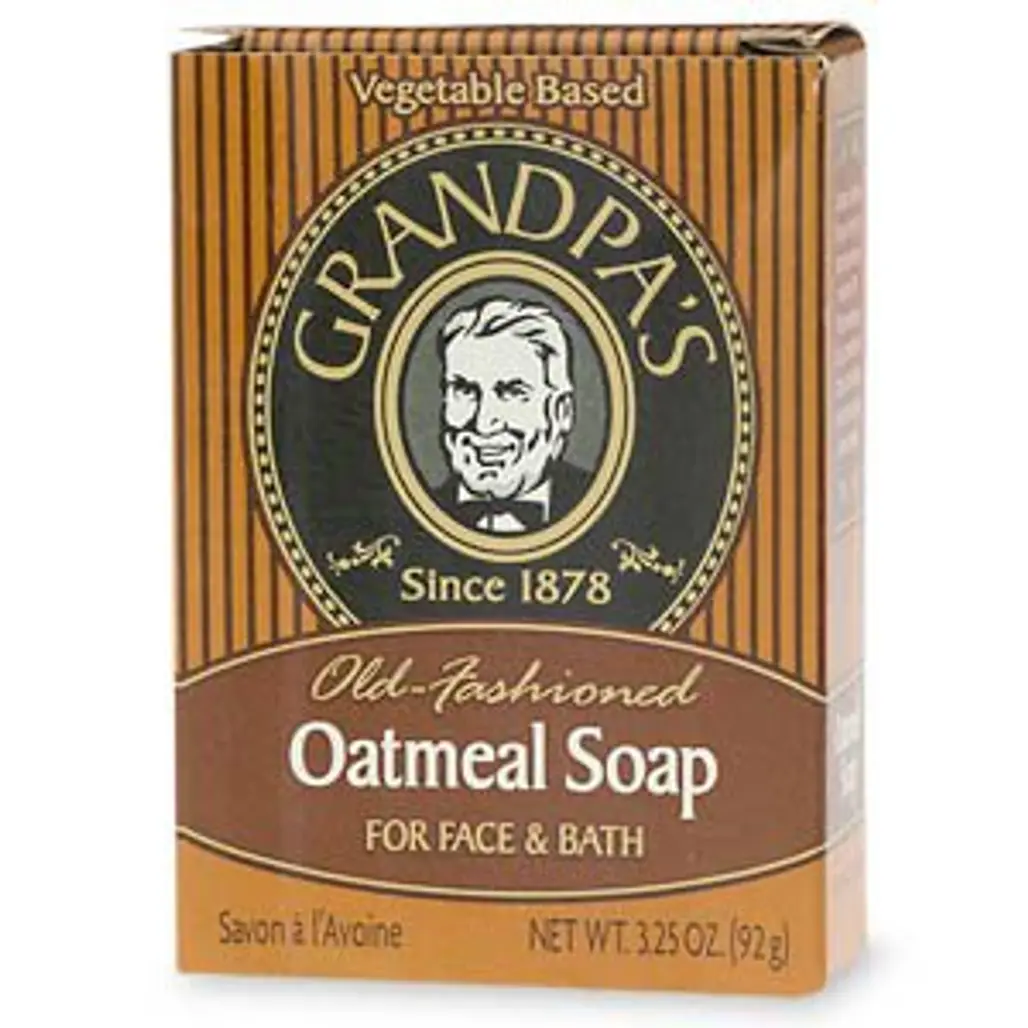 Grandpa's Old Fashioned Oatmeal Soap, for Face and Bath