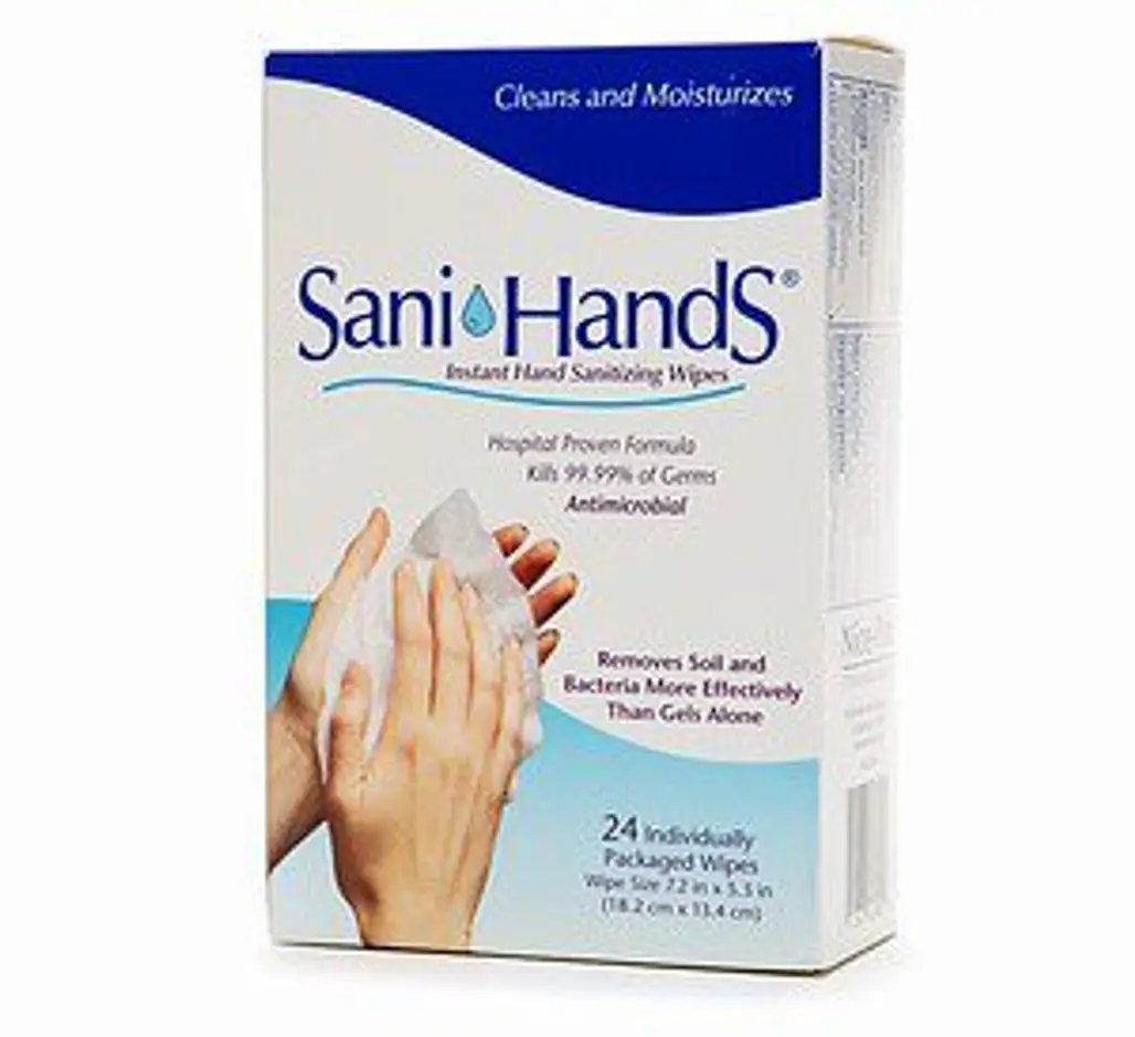 Sani Hands Instant Hand Sanitizing Wipes