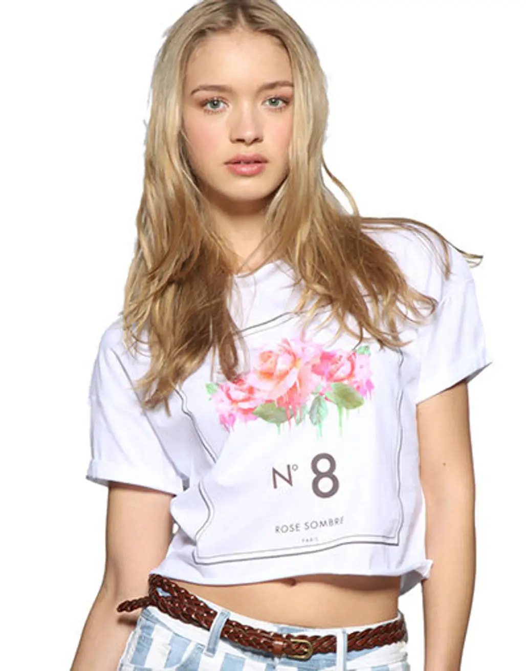 No 8 Floral T-Shirt