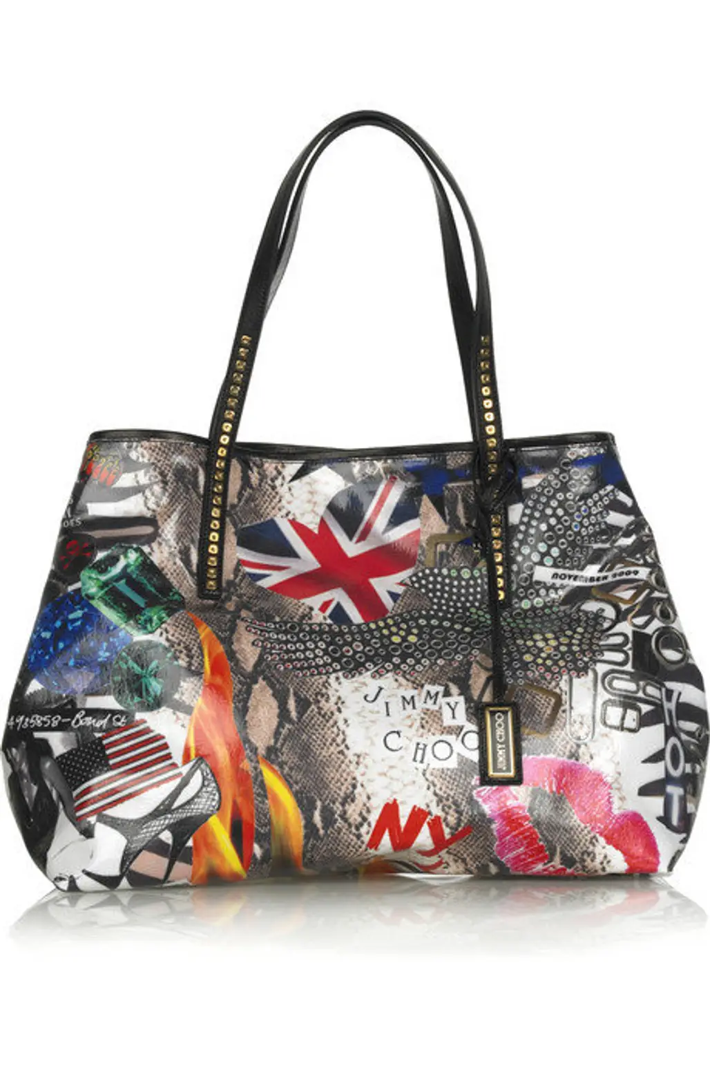 Jimmy Choo Limited Edition PEP Printed Tote