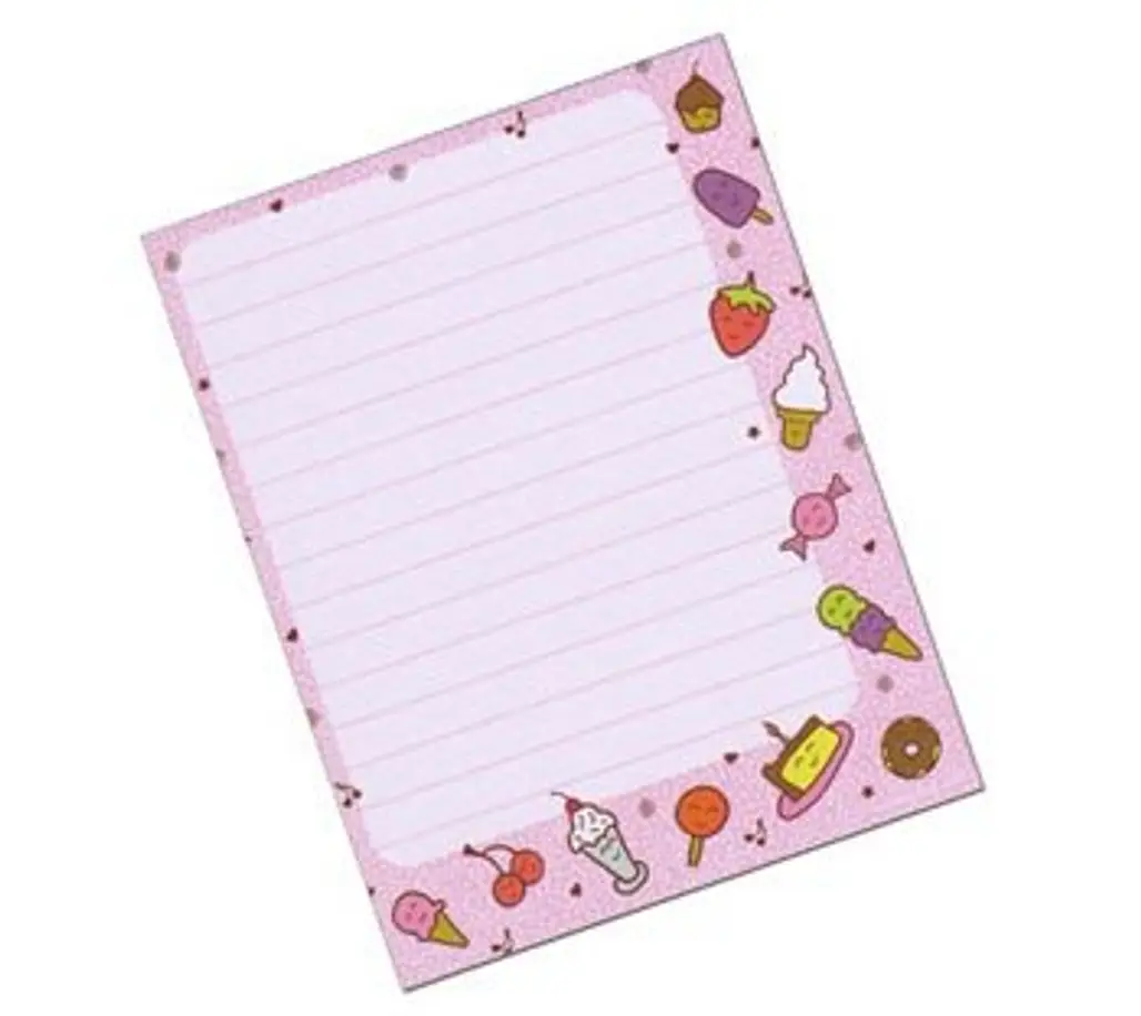 Smiling Sweets Notepad