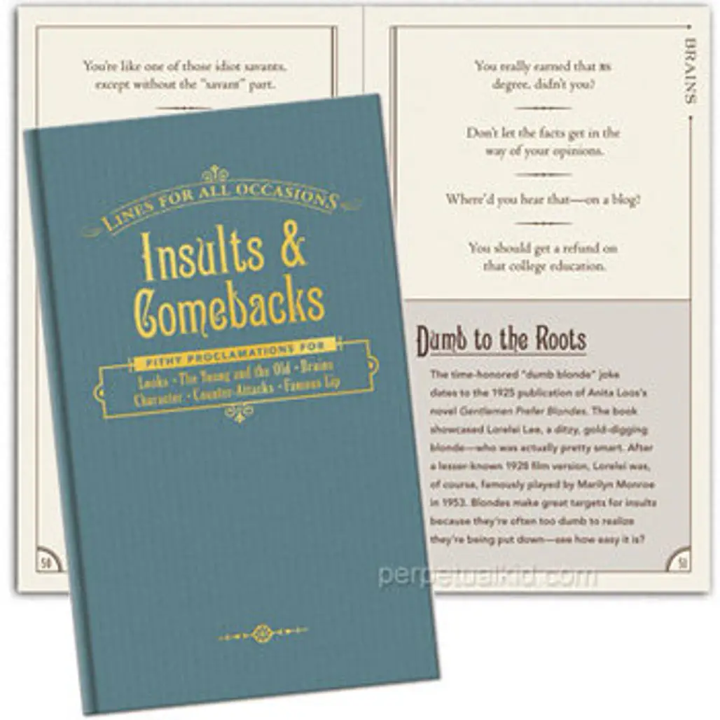 Insults and Comebacks Book