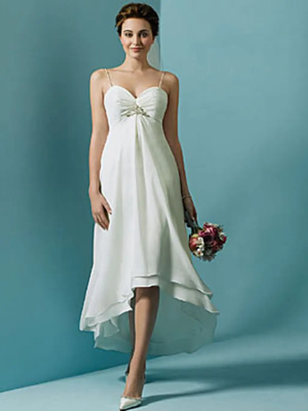 Summer White Wedding Dress