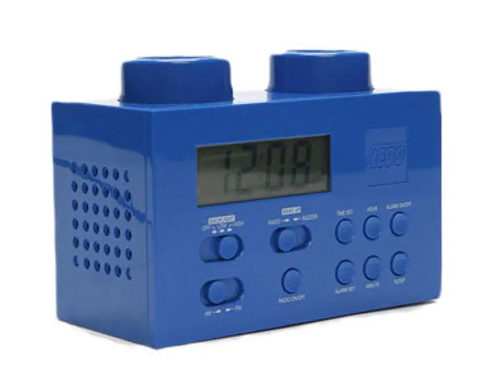 Lego Stereo Alarm Clock