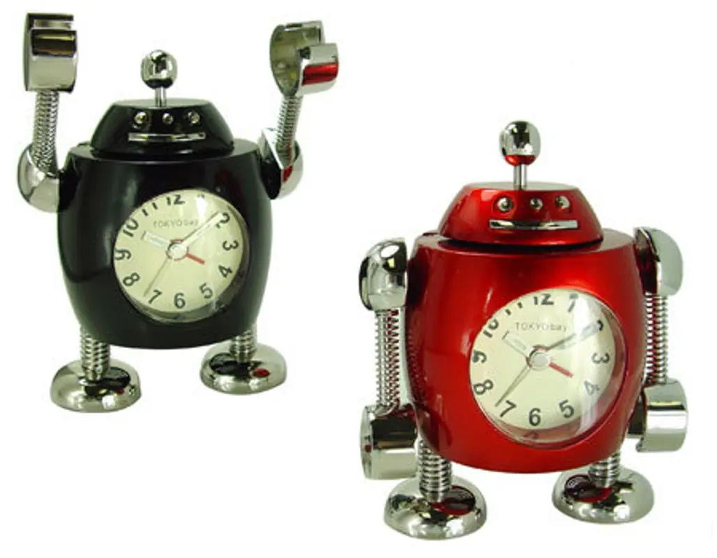 Tank Robot Clock