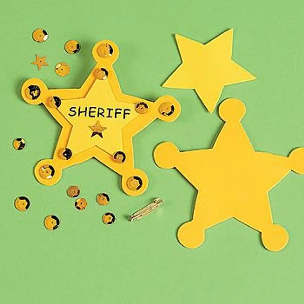 “Sheriff” Badge Craft Kit