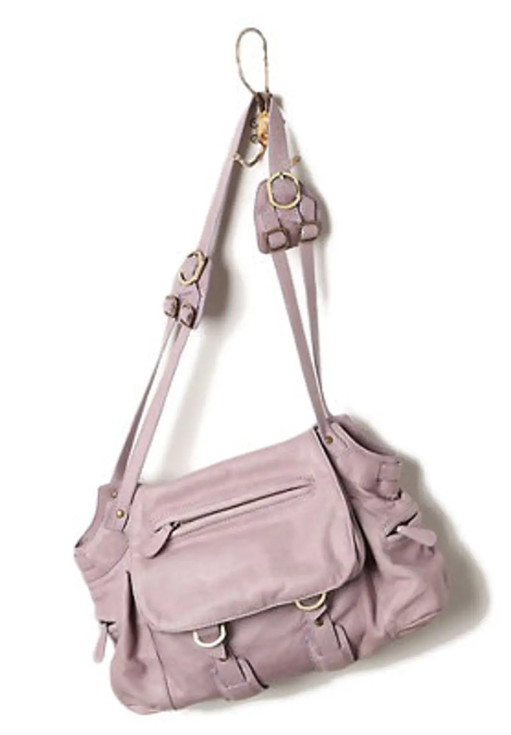 Lavender Stalks Messenger Bag