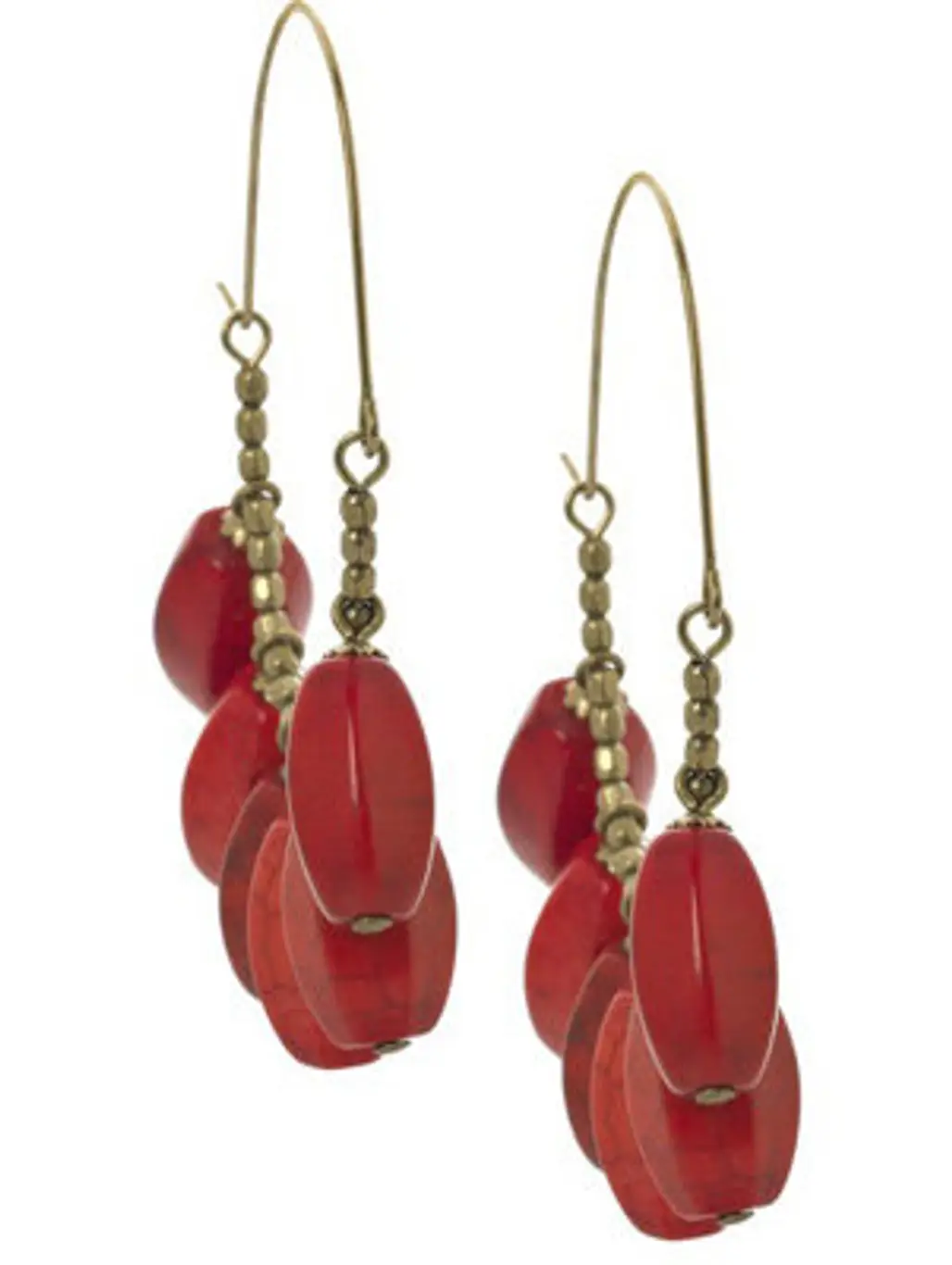 Isabel Marant Stone-Embellished Half-Hoop Earrings