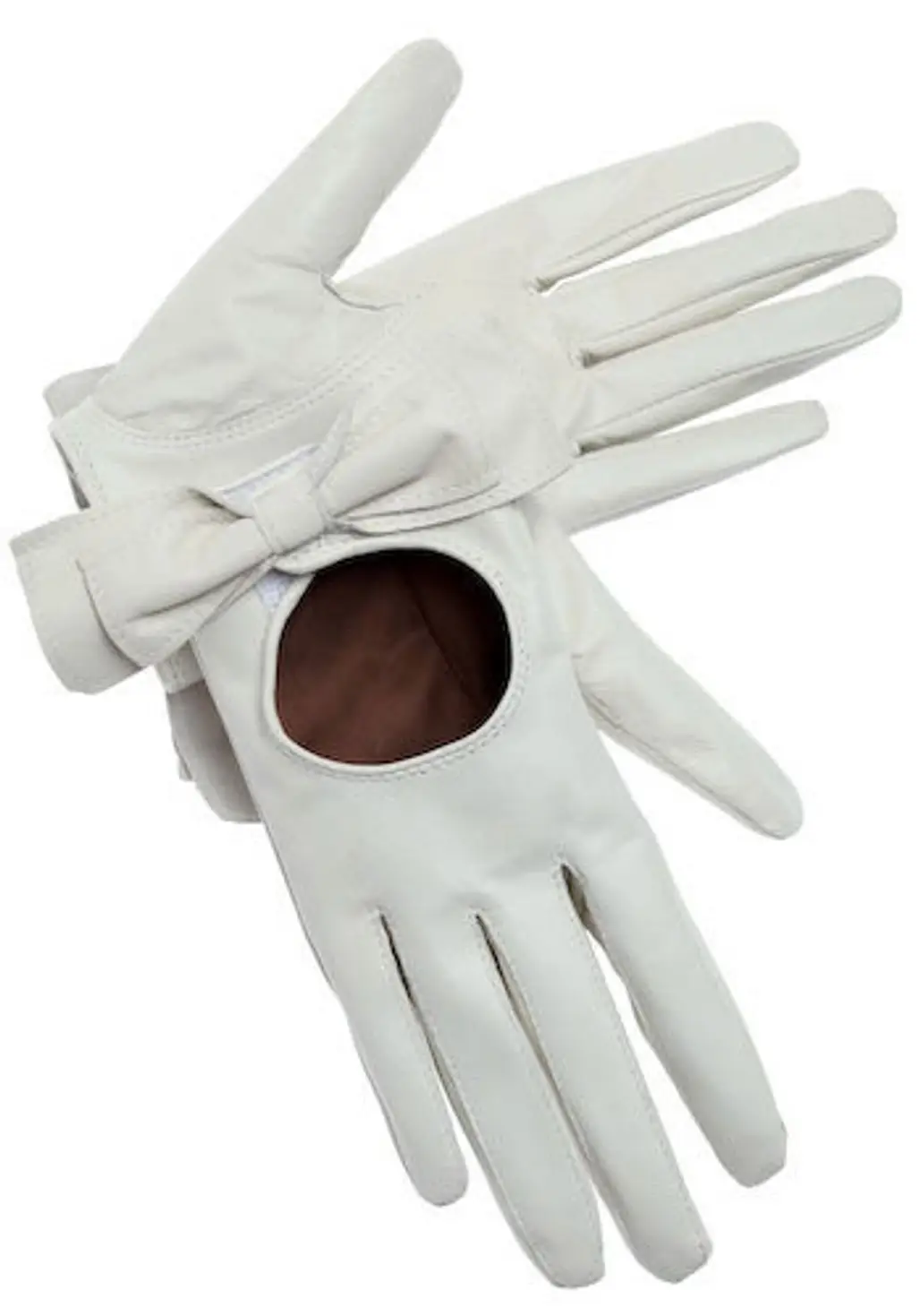 Take a Bow Gloves in Creme