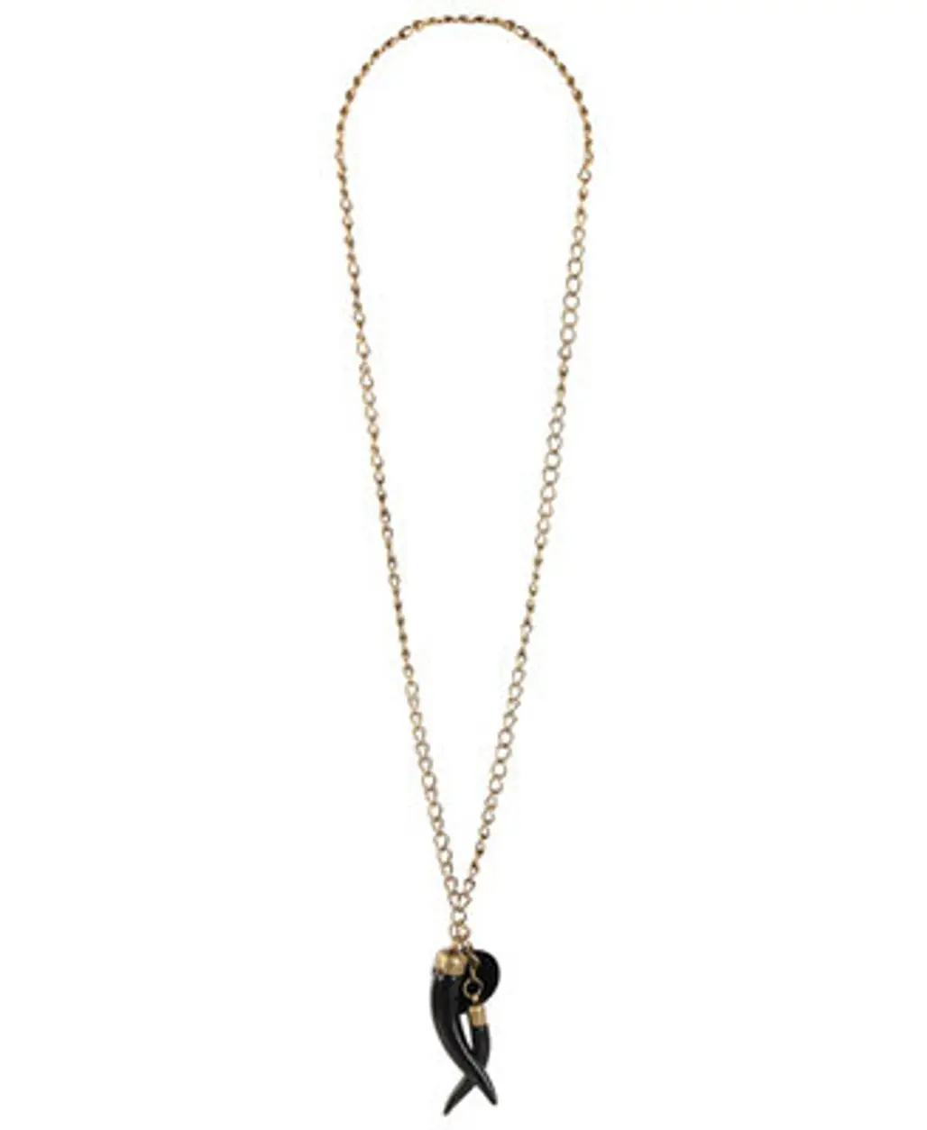 Forever 21 Antiquated Tusk Necklace