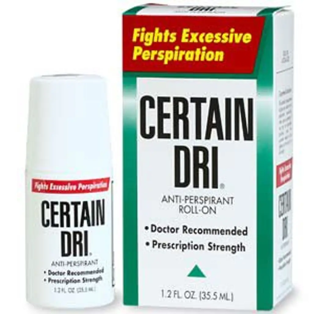 Certain Dri Antiperspirant Roll on for Excessive Perspiration