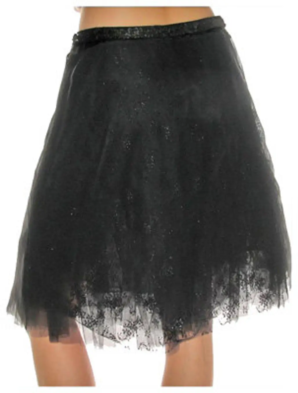 Loy and Ford Chiffon Skirt Black
