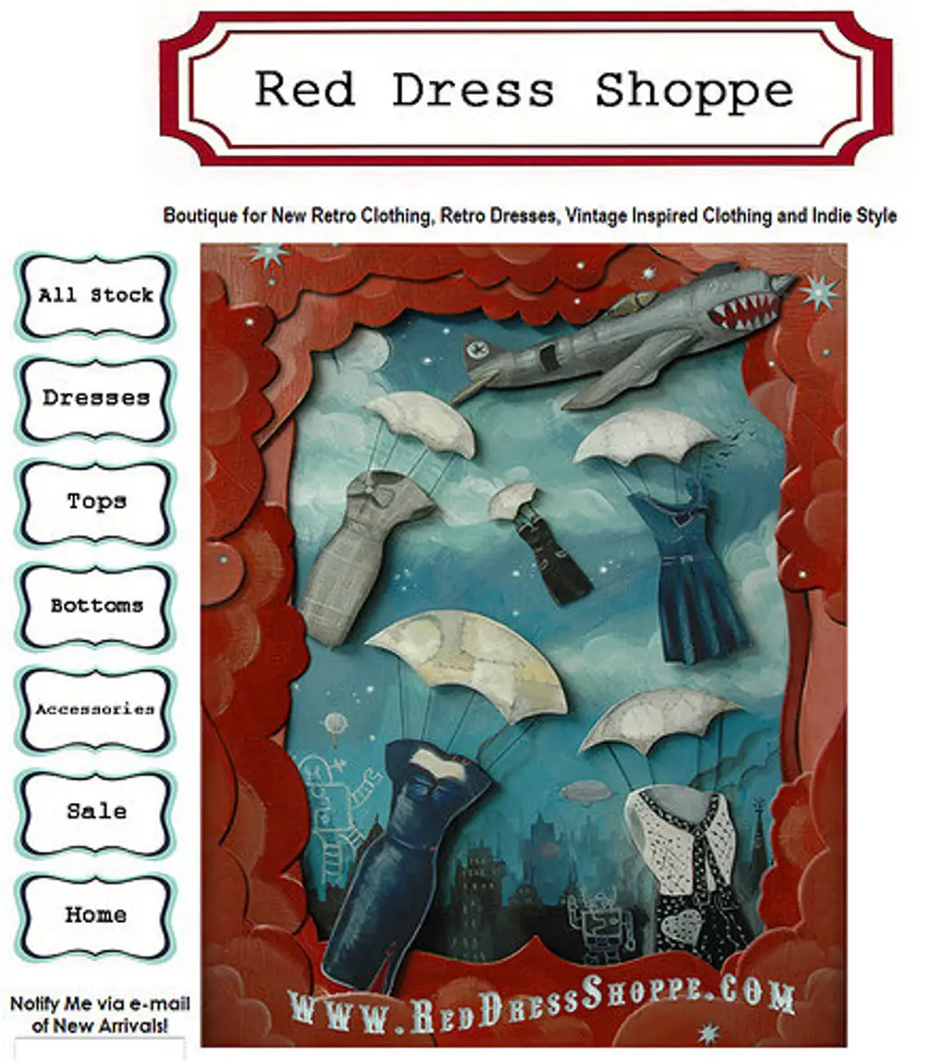 The Red Dress Shop at Reddressshoppe.com