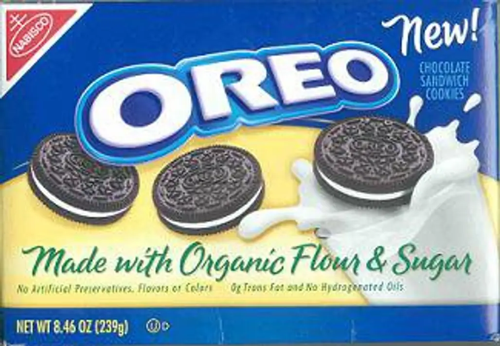 Oreo Cookies “Made with Organic Flour and Sugar”