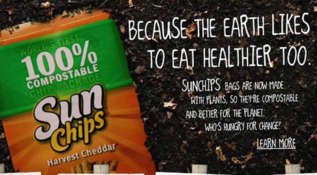 Sun Chips “100% Compostable Chip Bag”