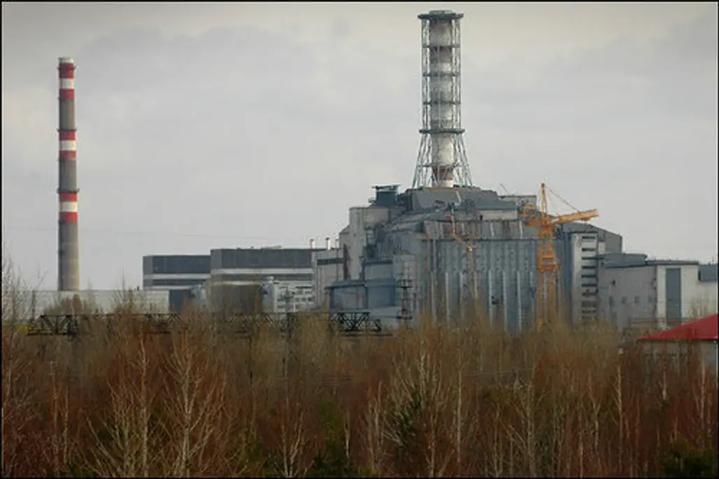 The Chernobyl Nuclear Station in 1986