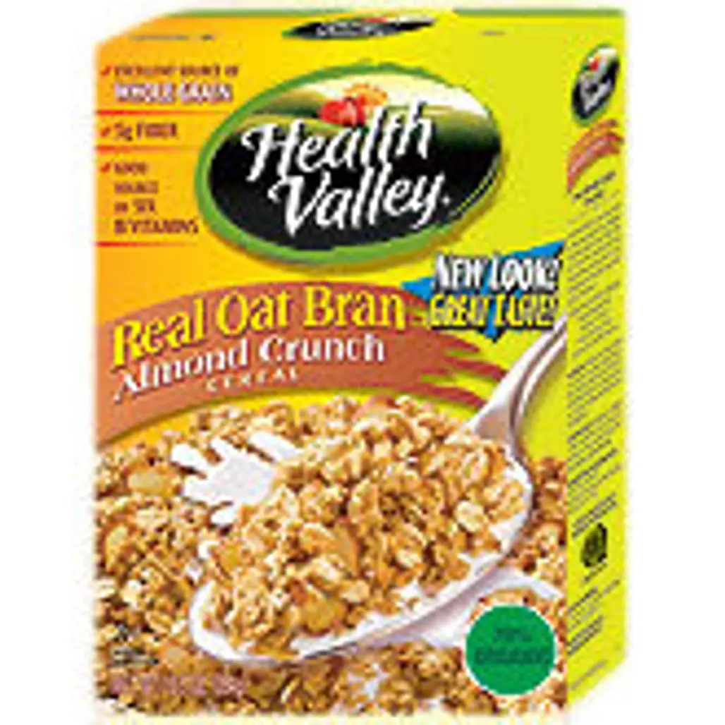 Health Valley Real Oat Bran Almond Crunch