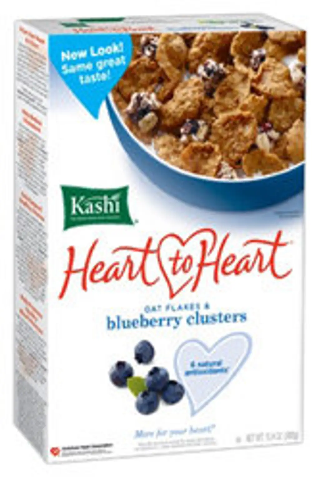 Kashi Heart to Heart Oat Flakes and Wild Blueberry Clusters