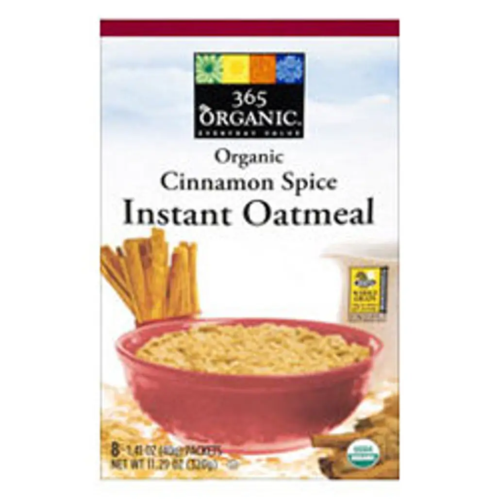 Whole Foods Market 365 Everyday Value Organic Cinnamon Spice Instant Oatmeal