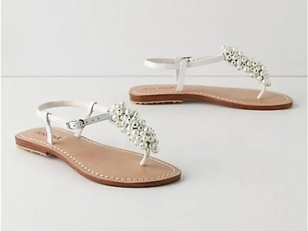 Pearl Cluster Sandals