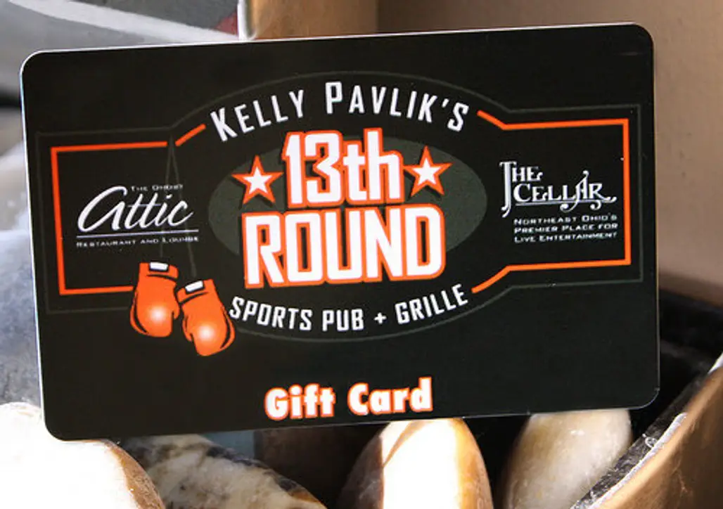A Gift Card to a Sporting Goods Store
